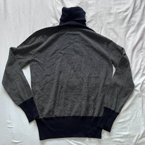 NWOT Giuliva Heritage Domitilla Striped Wool Turtleneck Sweater - Picture 4 of 7